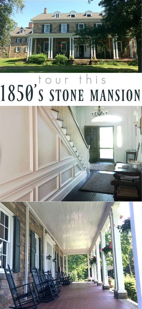 Ricketts Stone House Mansion Tour | Mansions, Stone mansion, Stone house