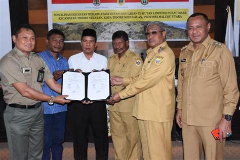 Pemkot Tidore Kepulauan Dukung Rehabilitasi Lahan Dan Hutan Lindung Di