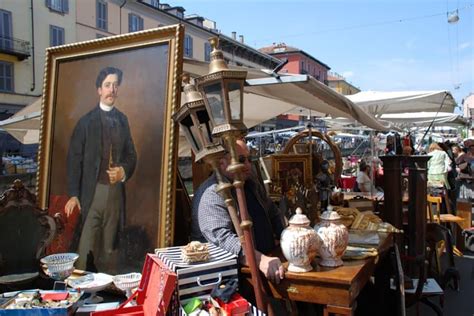 Torna Mercatone Dell Antiquariato Sul Naviglio Grande Milano Post