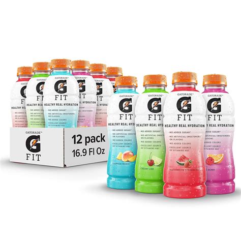 Amazon Gatorade Fit Electrolyte Beverage Healthy Real Hydration