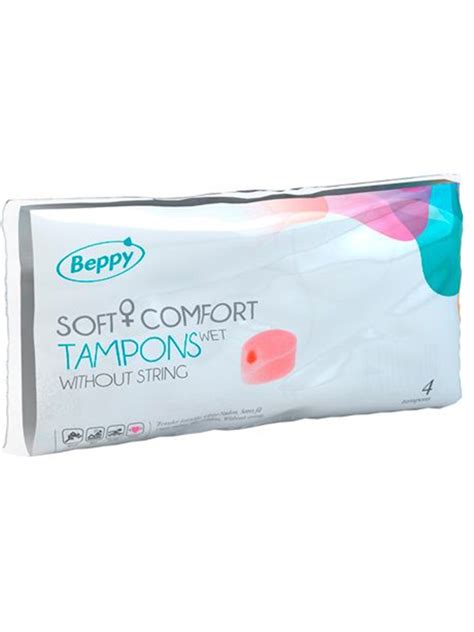 Éponge menstruelle Beppy Soft Comfort Tampons Wet 4 pièces