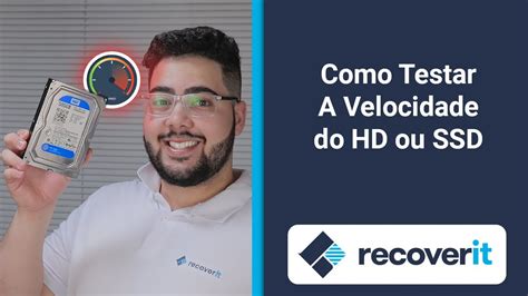 Como Testar Hd Ssd Para Descobrir Velocidade De Hd Pr Tico