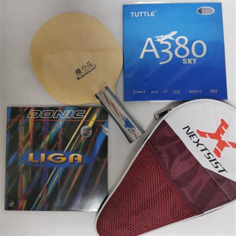 Promo Bat Pingpong Plus Karet Donic Liga Dan A Set Cicil X