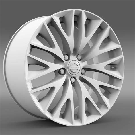 Nissan Cima Hybrid Rim - 3D Model by Creative Idea Studio