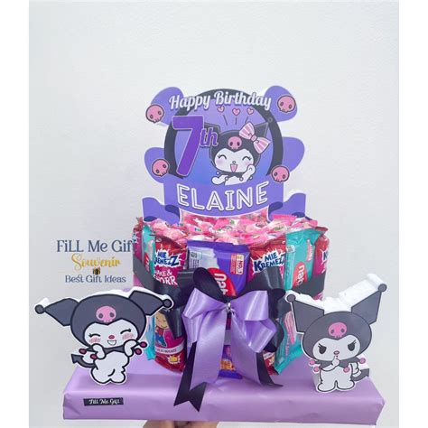 Jual Jt Snack Tart Ulang Tahun Birthday Gift Snack Tower Kuromi