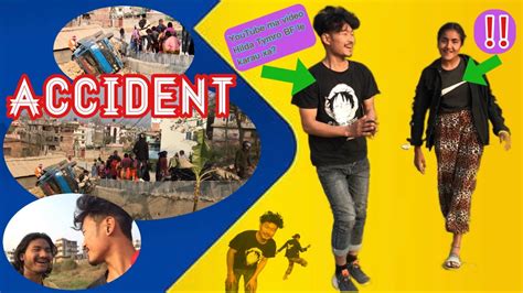 Feri Kanda Chalne Ho Ki Accident 😢😢mister Ab Nepal Vlogs2079 11 09