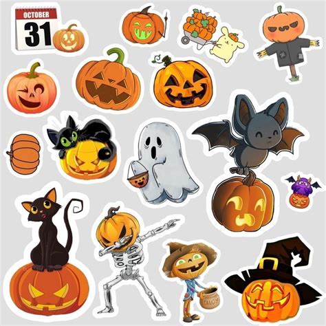 Disegni Di Halloween Adesivi Stampabili Idee Festa Di