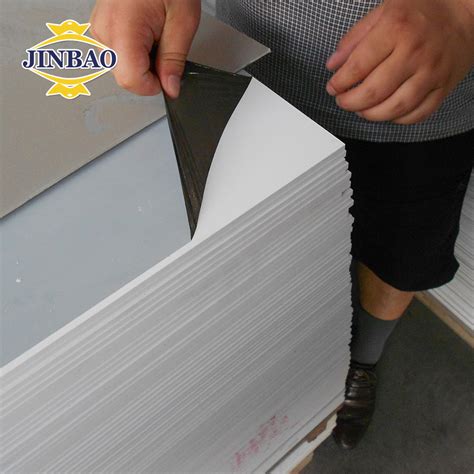 Jinbao Uv Printing Supplier High Density Rigid Extruded White Colored