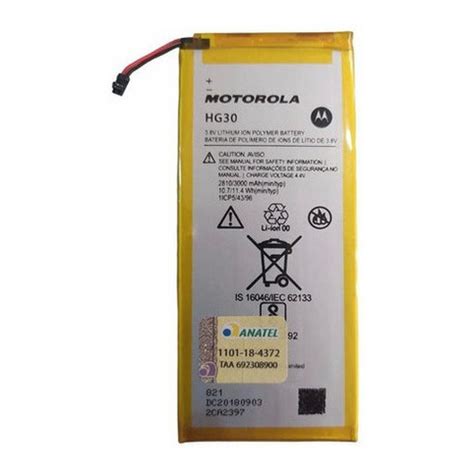 Bateria Motorola Moto G6 Xt1925 Hg30 Original Shopee Brasil