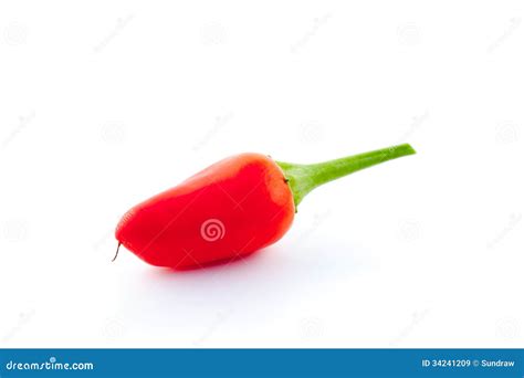 Pimenta Doce Isolada Em Um Branco Imagem De Stock Imagem De Alimento