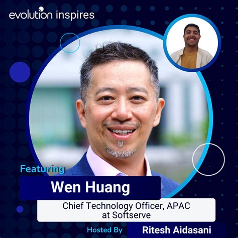 Evo Inspires Sg 9 Wen Huang Chief Technology Officer Apac At