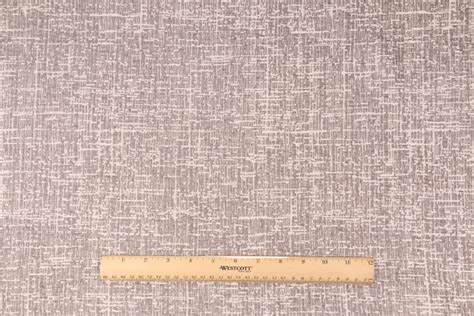 Yards Barrow M Chenille Upholstery Fabric In Nickel