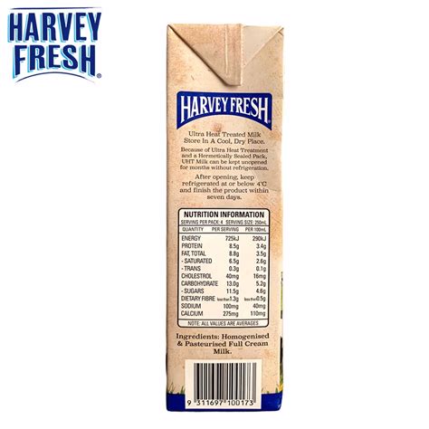 Harvey Fresh Full Cream Milk L Liter Grocery Philippines