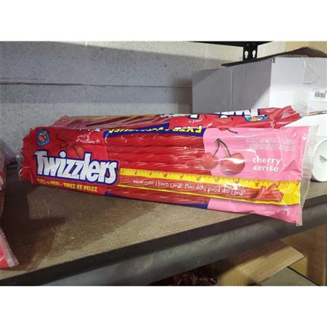 Twizzlers Extra Long Cherry Pull And Peel 8 X652g