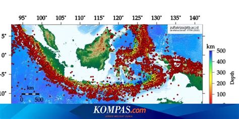 Meski Punya Sesar Aktif Aktivitas Gempa Di Kalimantan Paling Sedikit