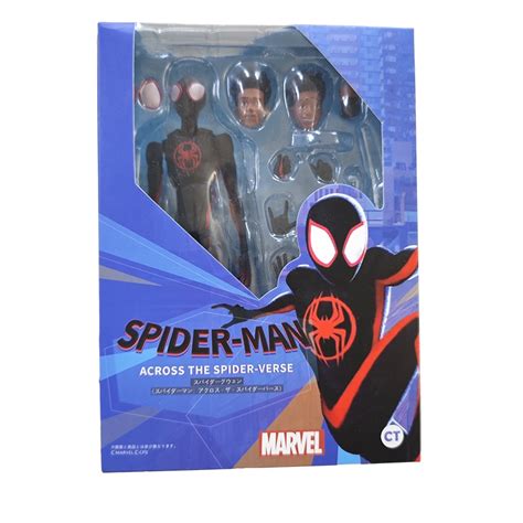 Spider Man Maf Shf Miles Morales Gwen Sv Peter B Parker Revoltech