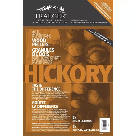 Traeger Hickory Pellets 20 lbs. | The Home Depot Canada