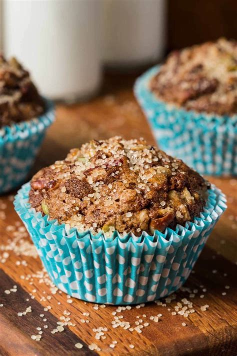 Zucchini Morning Glory Muffins The Café Sucre Farine