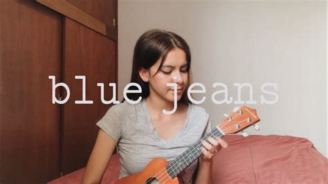 Lana Del Rey Blue Jeans Ukulele Cover Youtube