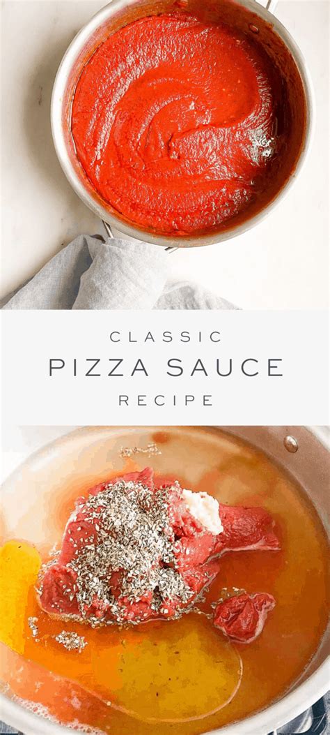 Classic Homemade Pizza Sauce Recipe Julie Blanner