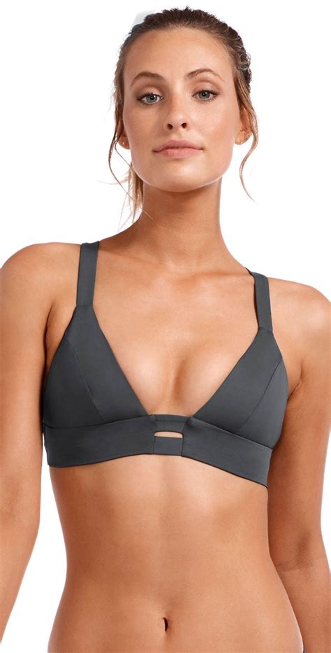 Vitamin A EcoLux Palmera Neutra Bralette Bikini Top 40T PAL 14 DDD