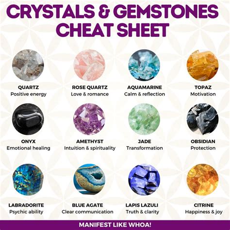 12 Magical Manifesting Crystals And Their Healing Properties Best