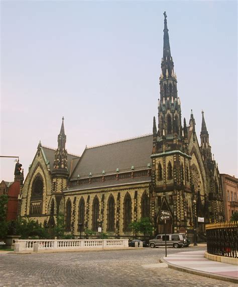 Edgar Allan Poe Grave and Surroundings - Baltimore - 1 July 1996