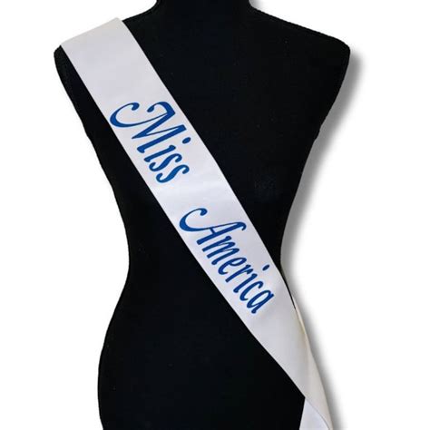 Pageant Sash Pageant Sashes Miss America Sash Custom Sash Etsy