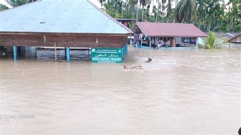 45 Desa Di Aceh Utara Terendam Banjir Ribuan Warga Mengungsi