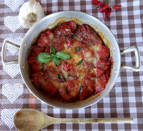 Parmigiana Di Peperoni Rossi Alla Siciliana Ricetta Di Famiglia