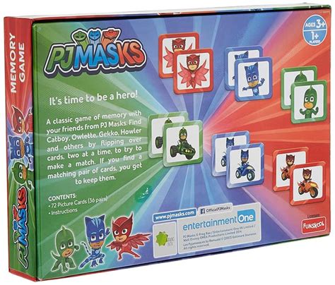 Pj Masks Memory Game