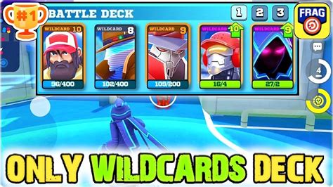 Frag Pro Shooter Only Wildcards Best Deck Youtube