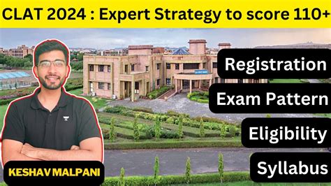 🔴clat 2024 How To Prepare From Scratch I Expert Strategy For Clat I