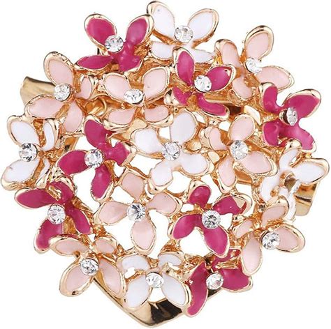 Zhppac Broche Bijoux Femme Broche Strass Strass Broche Foulards Châle