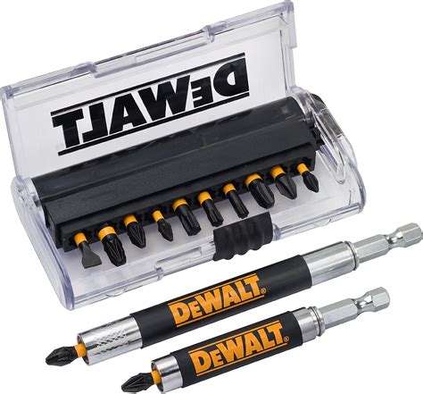 DeWalt DT71570 QZ Coffret De 14 Embouts Argent Amazon Fr Bricolage