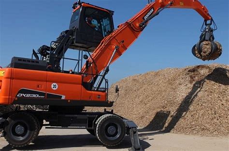 Une nouvelle pelle de manutention signée Doosan Nouveautés Matériel