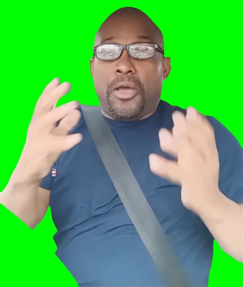 Don Pollo Screaming No Meme Green Screen Creatorset