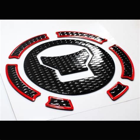 Gas Tank Fuel Cap Cover Guard Pad For Cb F X Cbr Red