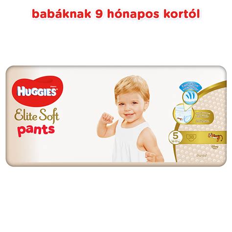 Huggies Elite Soft Pants Dunapro Designed For Active Babies