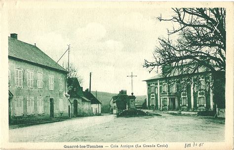 Photos et carte postales anciennes de Quarré les Tombes Mairie de