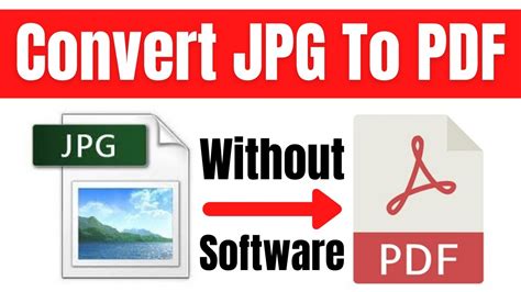 How To Convert To Pdf In Windows Convert Jpeg To Pdf Free