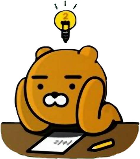 Download Ryan Bear Kakaofriends Kakao Cute Kawaii Bts Kakao