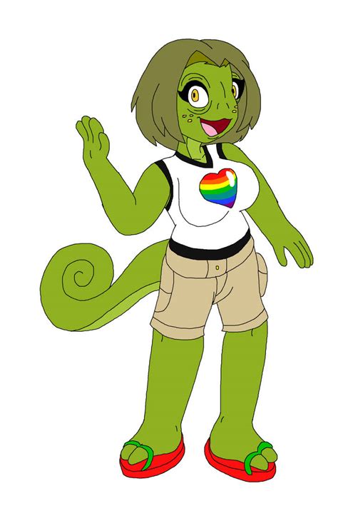 Chameleon Girl By Cactusflavoredmilk On Deviantart