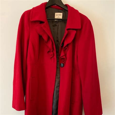 Old Navy Jackets Coats Red Old Navy Coat L Poshmark