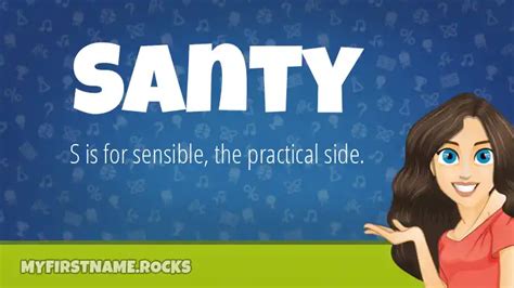 Santy First Name Personality & Popularity