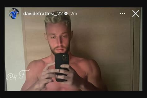 Italy International Frattesi Claims He S Hacked After Naked Selfie