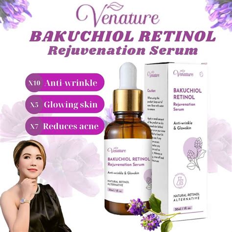 VENATURE Bakuchiol Retinol Rejuvenation Serum Whitening Skin Reduce