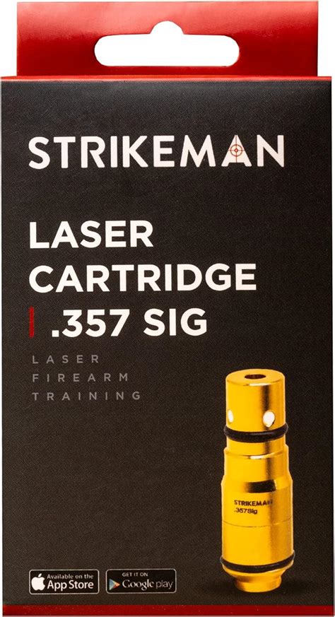 Strikeman 357 Sig Dry Fire Laser Training Cartridge Great For Target Shooting