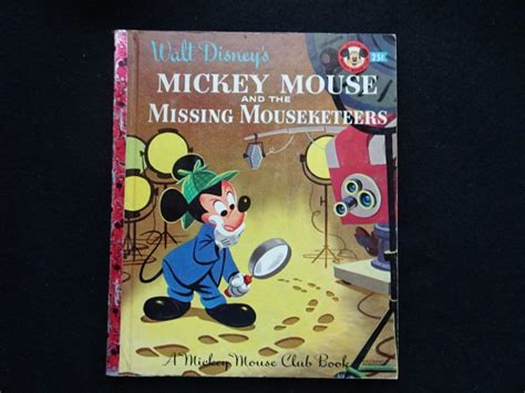 Mickey Mouse and the Missing Mouseketeers- A - GoldenBookGuy.com