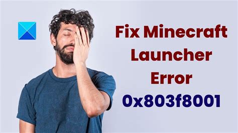 Fix Minecraft Launcher Error X F On Windows Pc Youtube